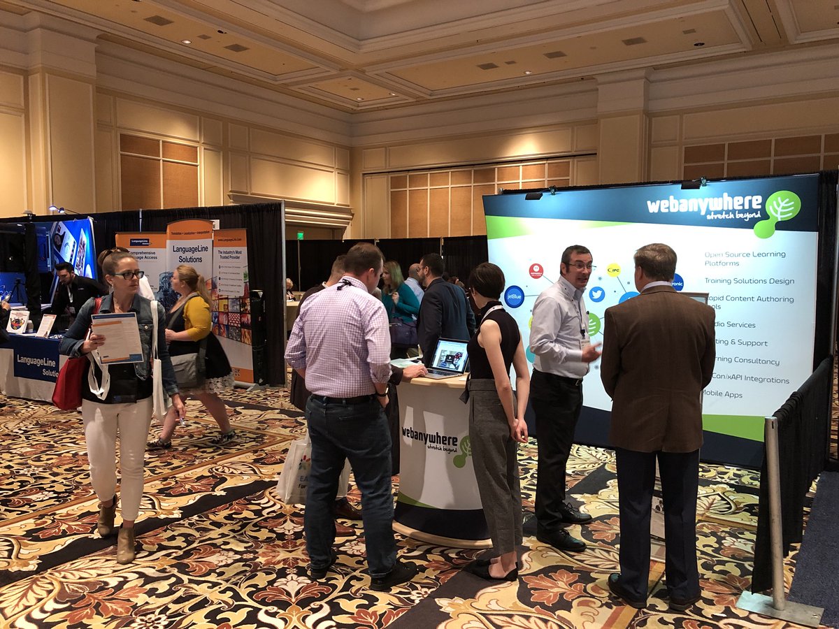 SoundBranch's tweet photo. You can talk open source solutions with @webanywhere at booth 109 at #DevLearn17 They have some interesting case studies https://t.co/sZbfG22z0E