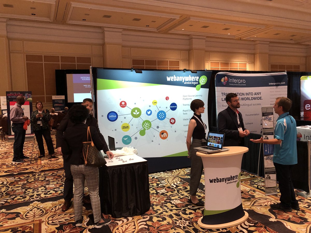 SoundBranch's tweet photo. You can talk open source solutions with @webanywhere at booth 109 at #DevLearn17 They have some interesting case studies https://t.co/sZbfG22z0E