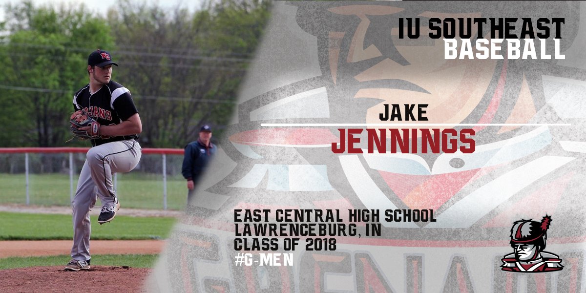 IUSBaseball's tweet photo. Another big commitment from Jake Jennings, a 2018 RHP from East Central High School and Lawrenceburg, Indiana! #FutureGrenadier https://t.co/xYSJpJxpsD