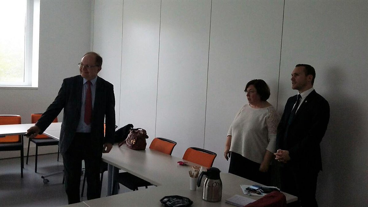 Sur la @GreenTechverte cet après-midi. Echange avec des #startup comme K-ryole et présentation de l'@Iffstar. #AssisesMobilite #innovation