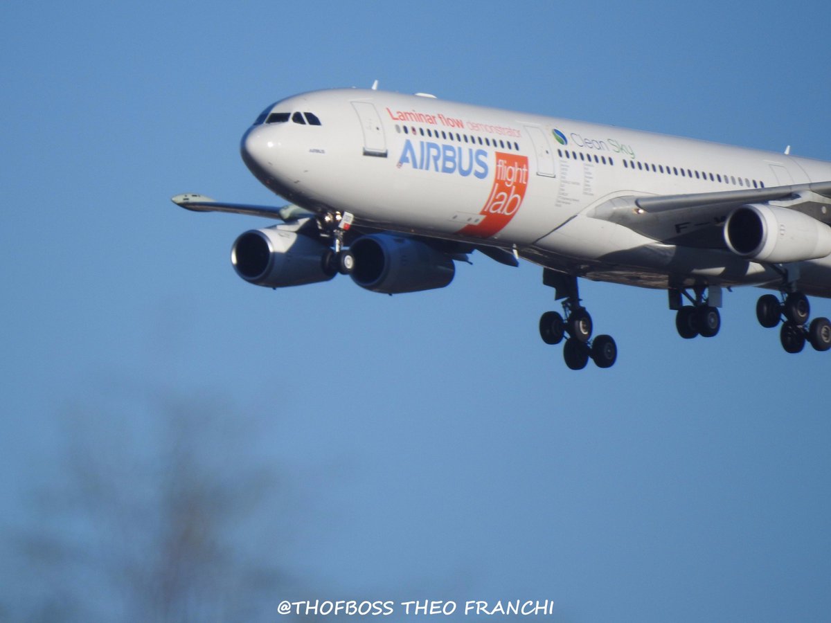 THOFBOSS's tweet image. A340 Blade #blade #a340 #flightlab #airbus #avgeek
