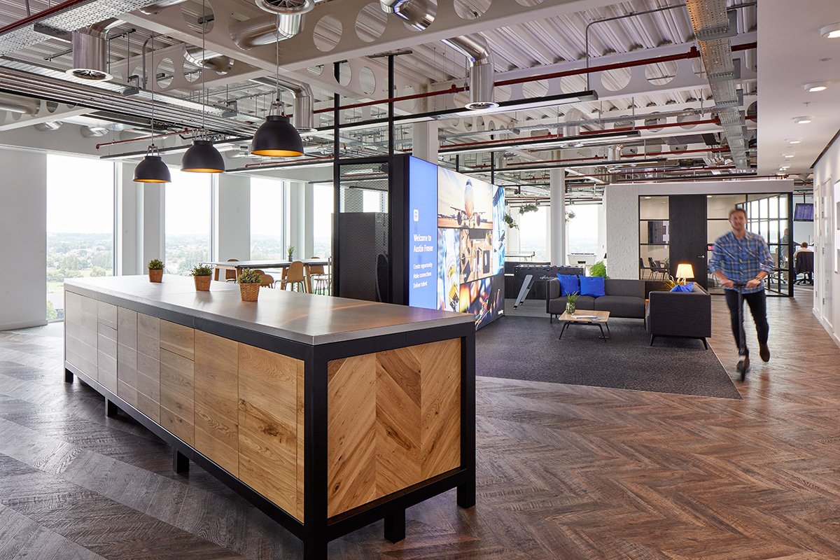 Our HQ has been featured in ABC&amp;D Magazine for our innovative office design! #modernworkplace #RdgUK #ThamesTower okt.to/YWzZu1