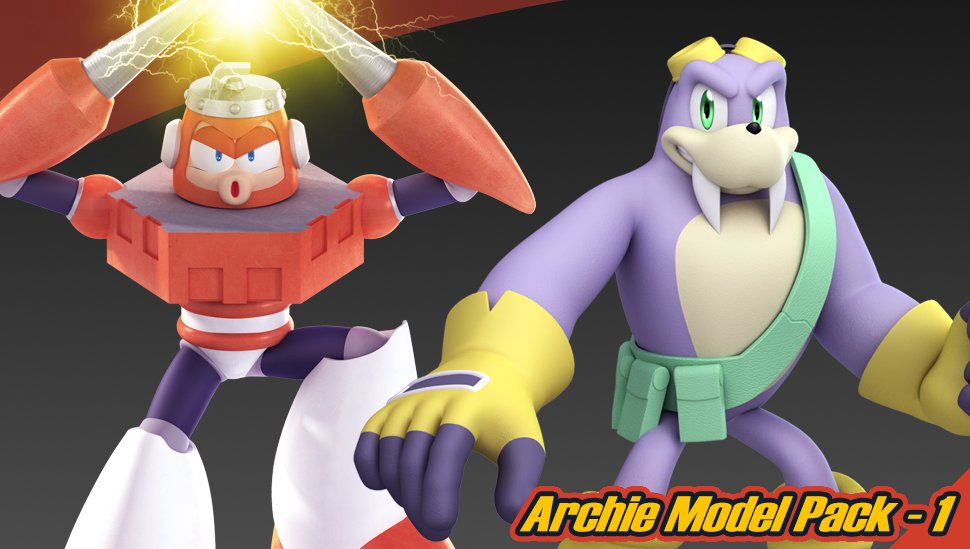 Here is the first pack with some old models used on the Archie Comic covers, which I worked on!
[Free] Download: patreon.com/posts/15059070