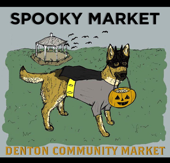DentonMarket's tweet photo. This Week's Newsletter has lots of info on Spooky Market &amp; all the activities we are hosting @DentonMarket Saturday! https://t.co/I2hgwF7t0v https://t.co/CIb5w5uMTS