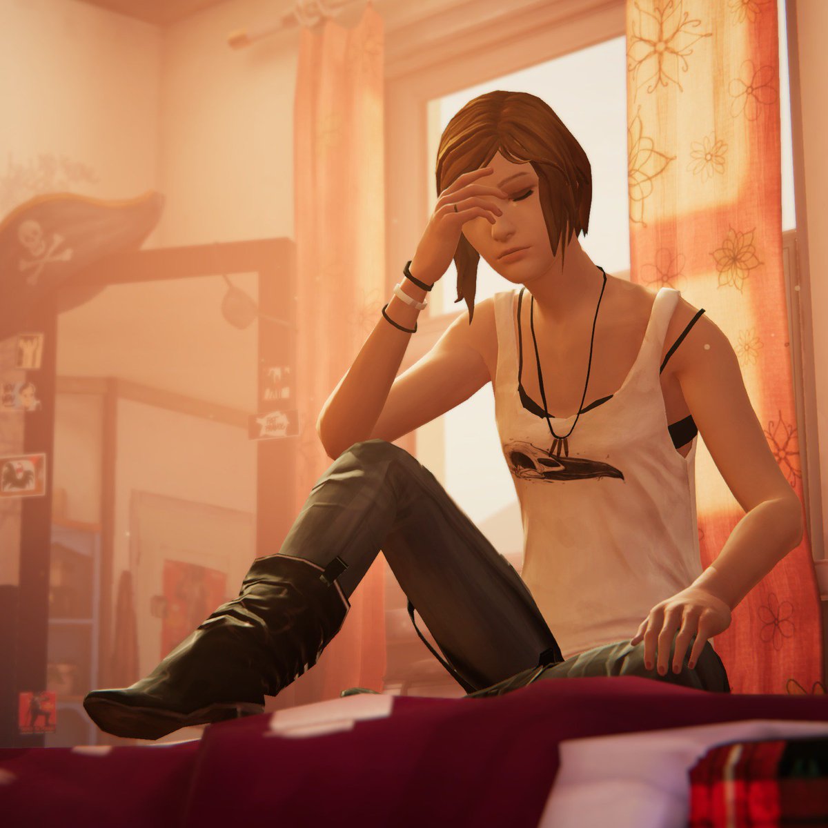 LifeIsStrange's tweet photo. Get this new shirt for Chloe by linking up to a Square Enix Account in game! https://t.co/f4qhRndX0m