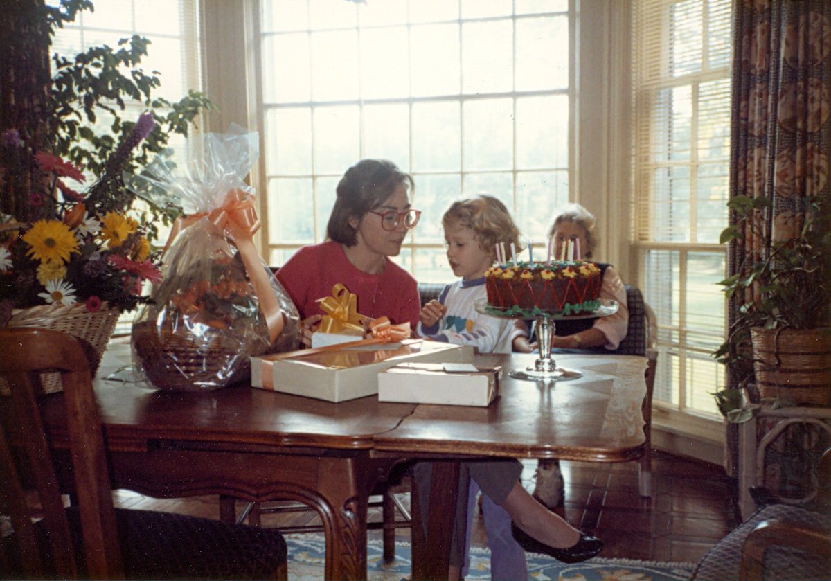 ChelseaClinton's tweet photo. Happy Birthday Mom! So thankful for every birthday &amp; every year we’ve shared. Looking forward to many more! @HillaryClinton https://t.co/UFzDEWfAQf
