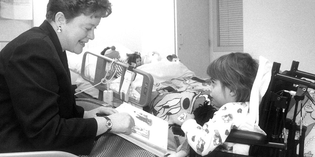 WCHOBisMoving's tweet photo. Sometimes, great care takes a great story. We’ll always be dedicated to caring for (and entertaining) children. #TBT https://t.co/t1W8sXOqWr https://t.co/uBsLCKH9NC