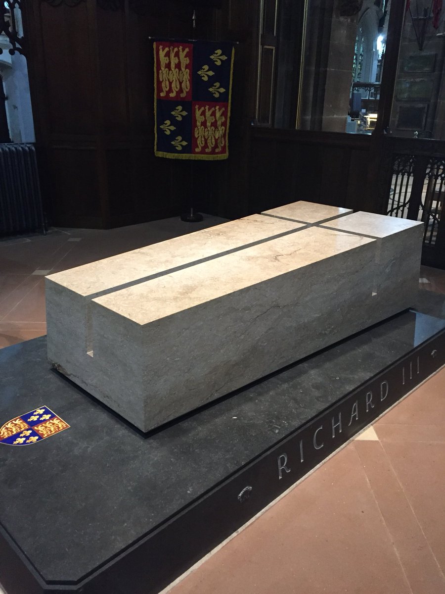 JohnJcwinter's tweet photo. Fascinating finding out more about the discovery of Richard III’s grave in a car park in Leicester at new Visitors Centre https://t.co/M2vPY06nIM
