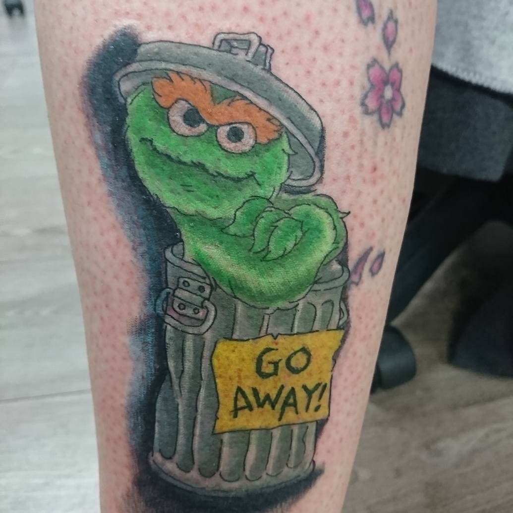 Free Sesame Street Skin ART  Oscar the Grouch  Temporary TATTOO  Lot of  TWO  auction2  Other Makeup Items  Listiacom Auctions for Free Stuff
