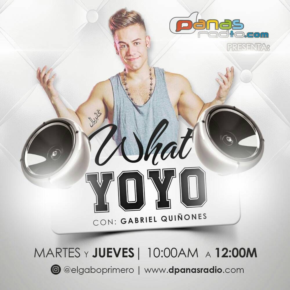 dpanasradio's tweet photo. @ElGaboPrimero estará en Dpanasradio hoy a las 10 de la mañana con su programa #WhatYoyo https://t.co/f5cXRgPcIb #Venezuela #Emisora #Radio https://t.co/RGxTXm0HiA