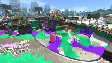 スプラトゥーン２ 新ステージ Bバスパーク 追加 With Balloons