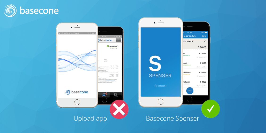 Vanaf 2 november kun je de Basecone (upload) app niet meer gebruiken, stap nu over op Spenser. Lees meer op: support.basecone.com/belangrijke-me…