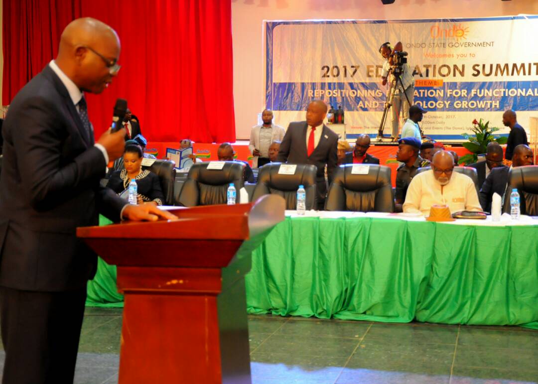 SituationRMondo's tweet photo. #educationSummit @RotimiAkeredolu @NGRPresident @Fmohnigeria https://t.co/FyVGBFOkpK