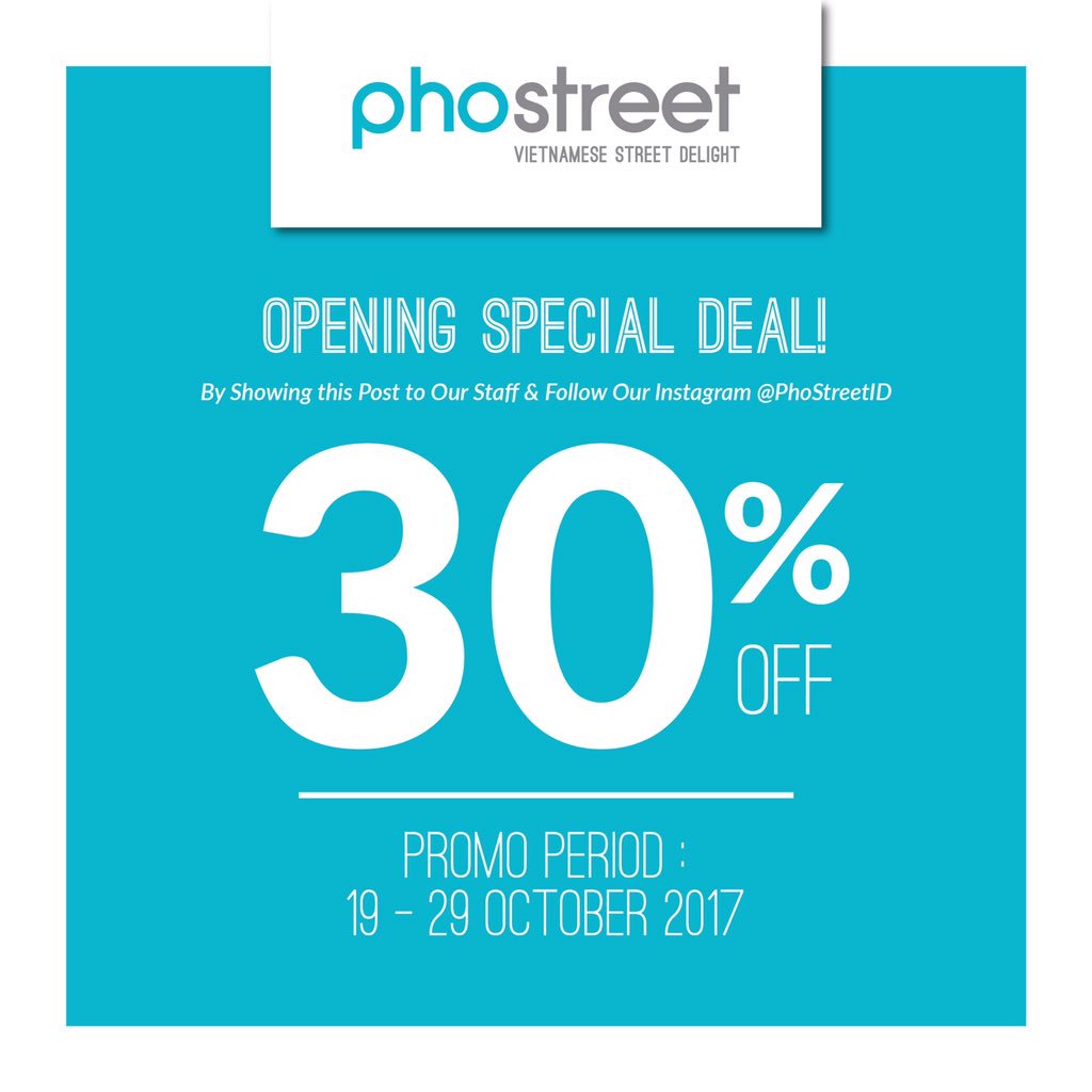 Mal Taman Anggrek On Twitter Now Open Pho Street At