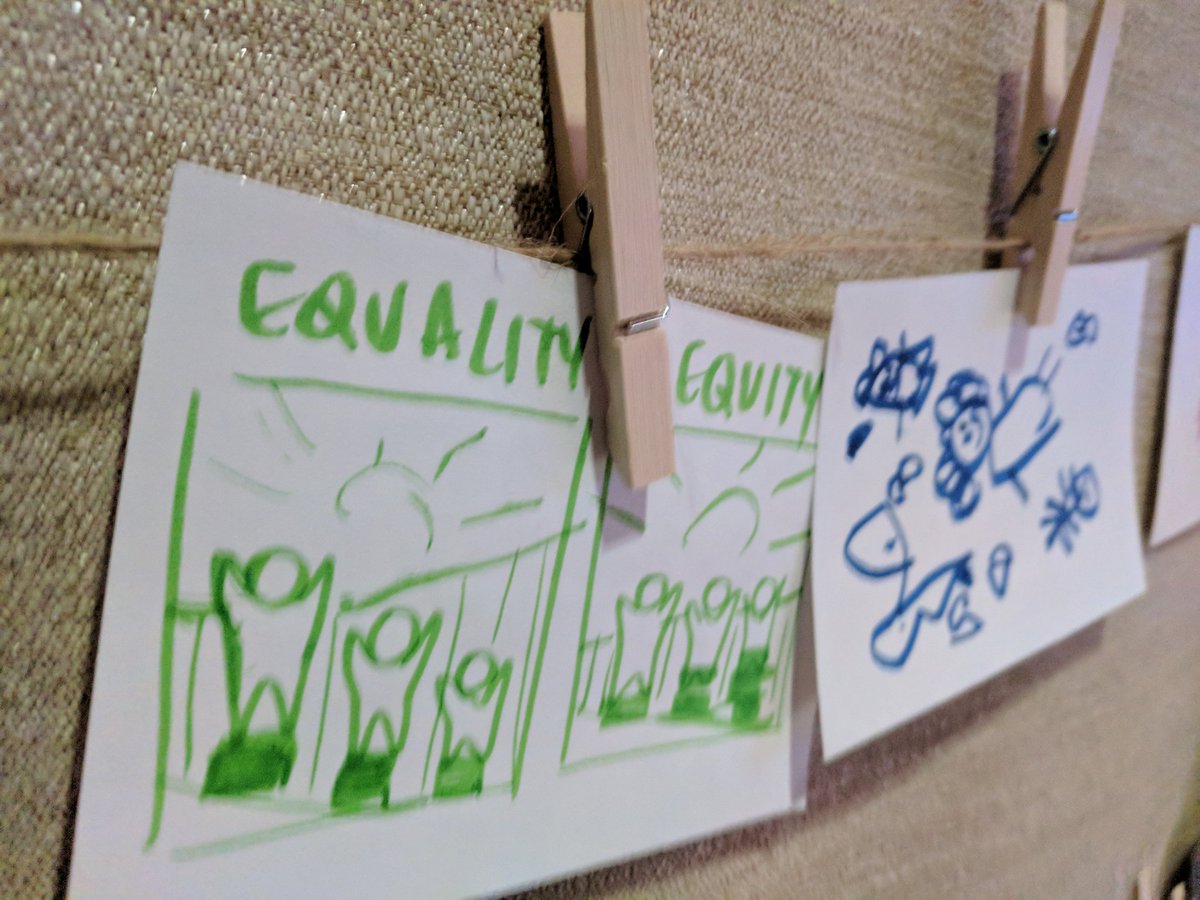 visualizegood's tweet photo. #participant art about #equality at #aacdc2017 #popupgallery #visualizegood https://t.co/huWJs3i2Hw