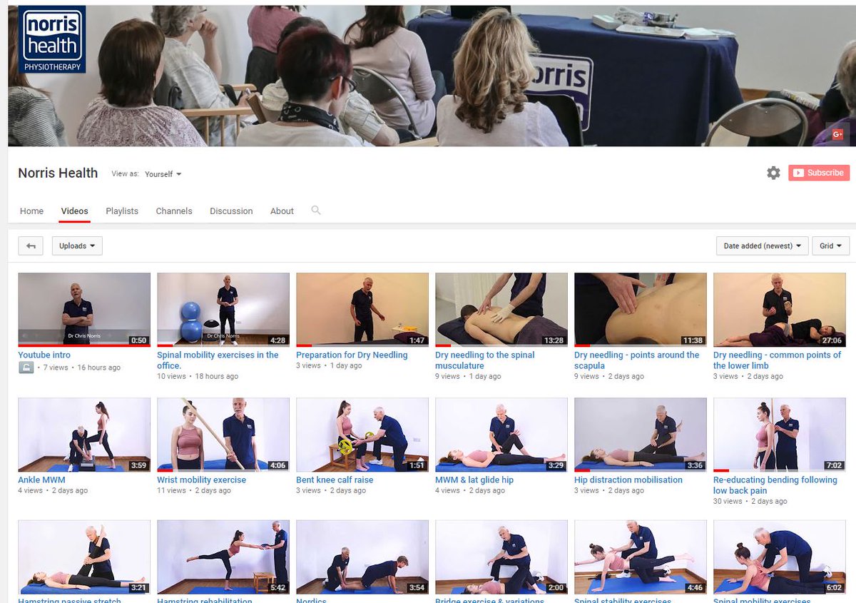 NorrisHealth's tweet photo. Visit our YouTube channel for #TherapyTechniques https://t.co/J8zkrxQme7 https://t.co/q9KHfKzp88