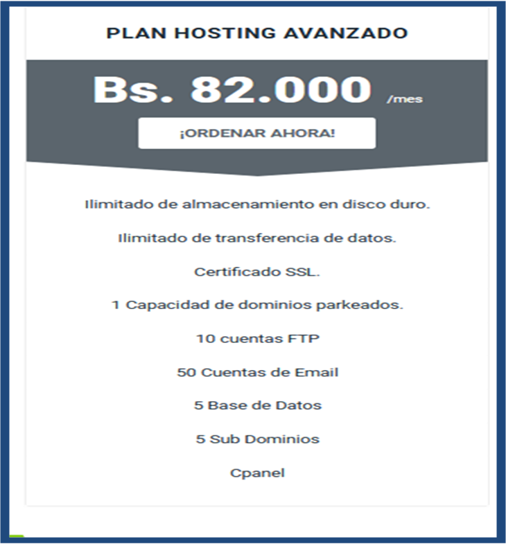El plan avanzado es apto ti si tienes una empresa competitiva. 50 cuentas email puedes dotar a tu equipo de toda la identidad corporativa