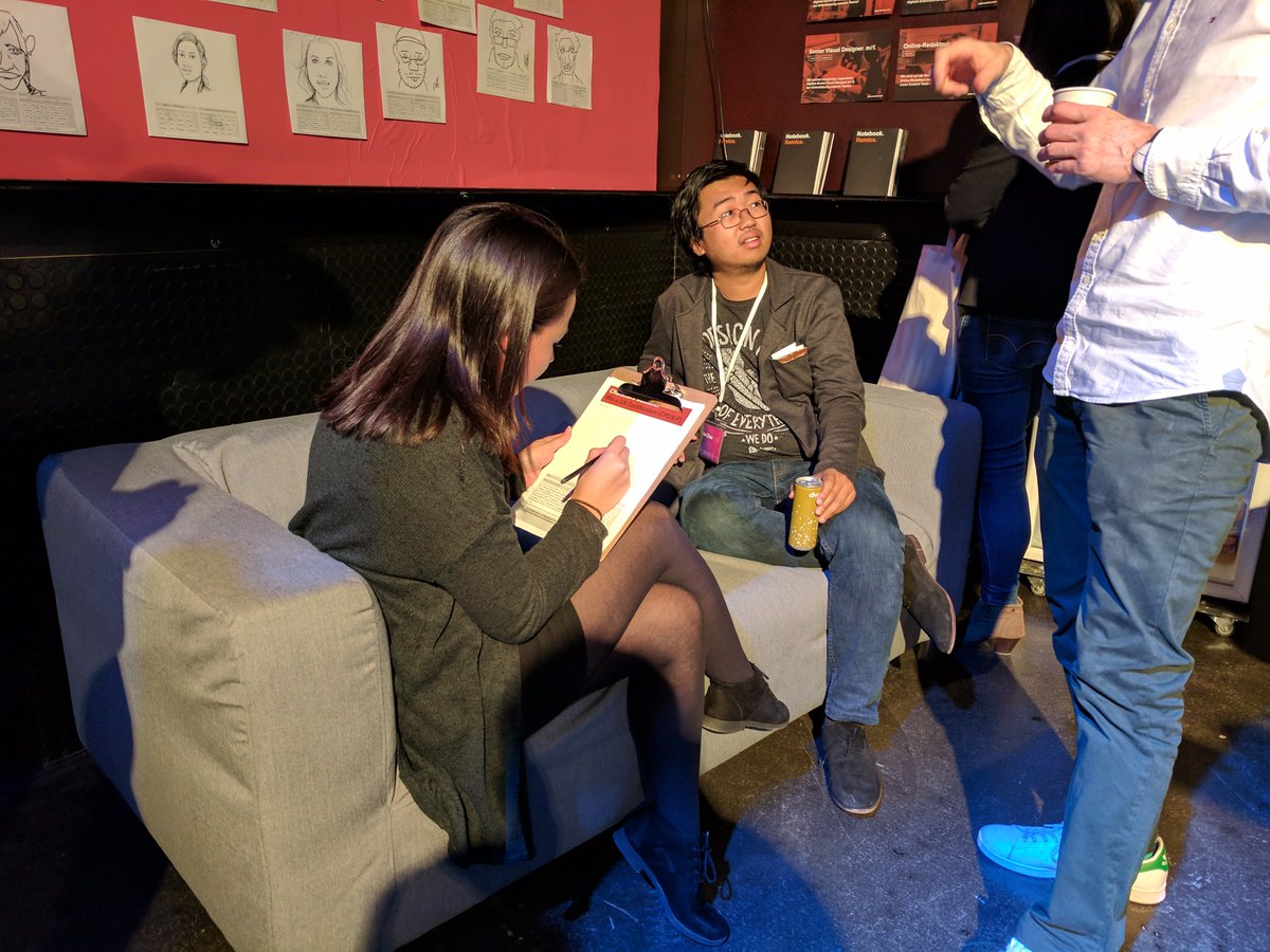 Namics_Jobs's tweet photo. Characters welcome. Namics. Motto. Impressionen @push_conf #push17 #NamicsInsights #Events #Characters ^rp https://t.co/H6Q4ns16zL