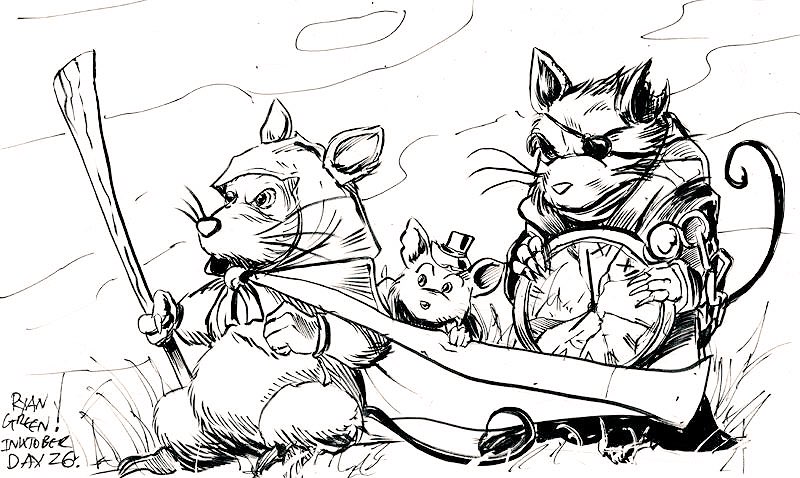 RK_Green's tweet photo. Inktober day 26. Prompt: squeak. #inktober2017 #inktober #fantasy #mouse #drawing #fantasyart #pentelpocketbrush #strathmore #ink https://t.co/JWXfDH0bhX