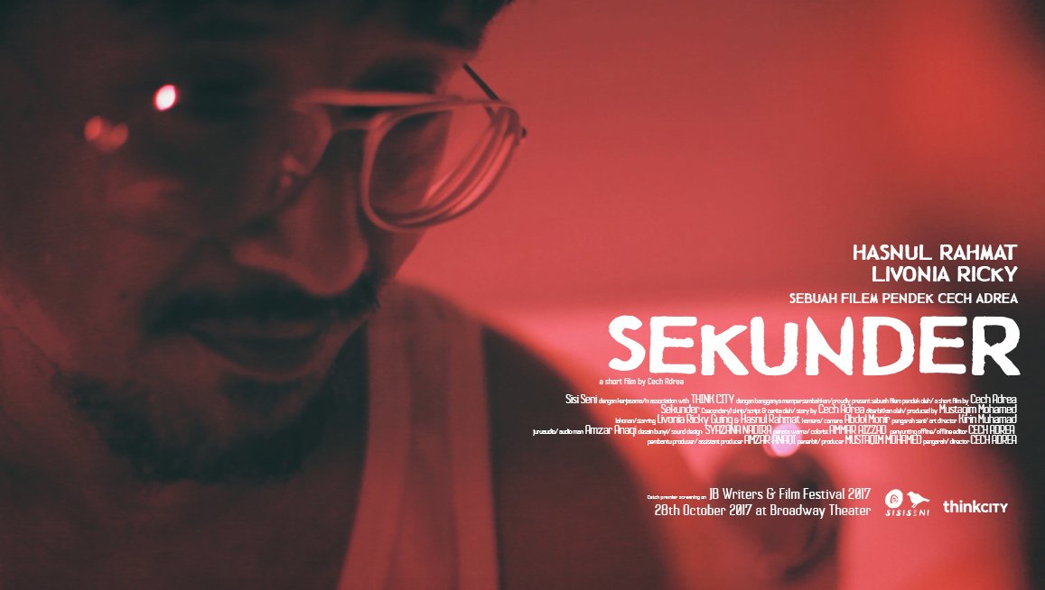 CechAdrea's tweet photo. Sabtu ni shortfilm #sekunder akan ditayang umum kat JB. Boleh la singgah curi maklumat taktikal JDT nak pakai pa lawan Kedah nanti. https://t.co/GyzeXh4H8y