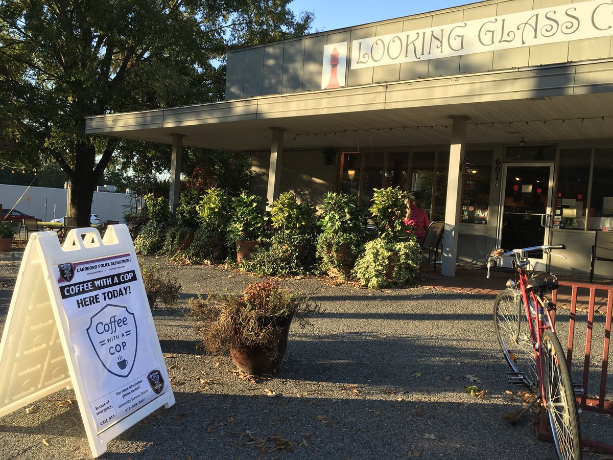 CarrboroPD's tweet photo. We will be here from 830-1030! Come see us https://t.co/XvGYPVhp3e