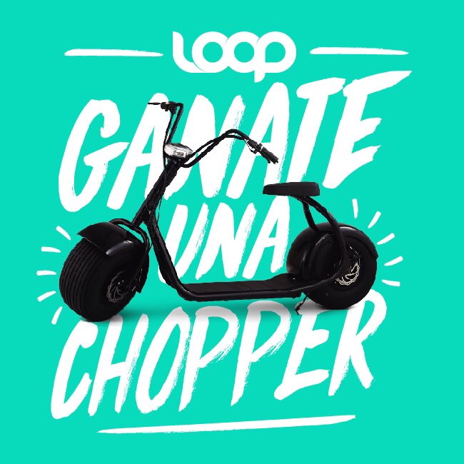 HOY Jueves 26 de Octubre GANATE una #LOOPChopper en #MLExperience Uruguay en <a href="/MovieUy/">movie</a>