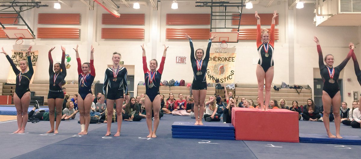wths athletics on twitter oc gymnastics championship results