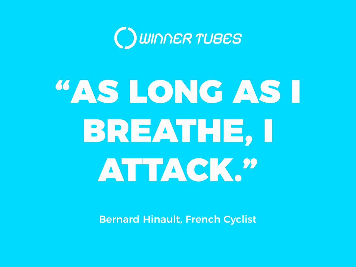 WinnerTubes's tweet image. #cyclingquotes #winnertubes