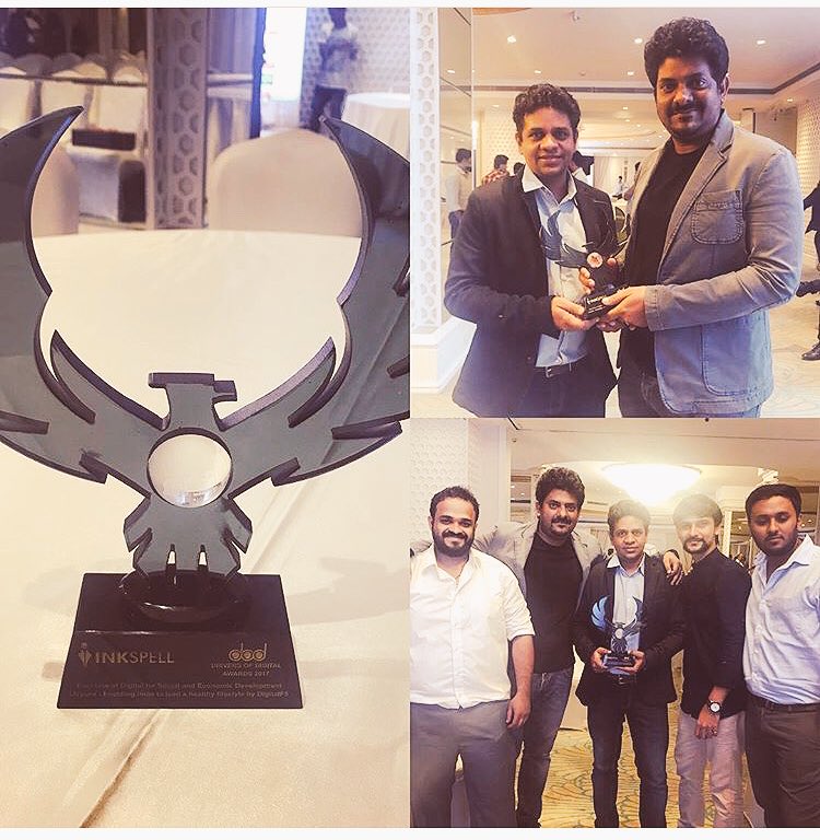 RaviDubeyF5's tweet photo. The Best use of Digital for social and economic development in the Drivers of Digital Awards 2017.  #DigitalF5 #dodawards2017, @Livpurewater https://t.co/PTIf1Ld7w4