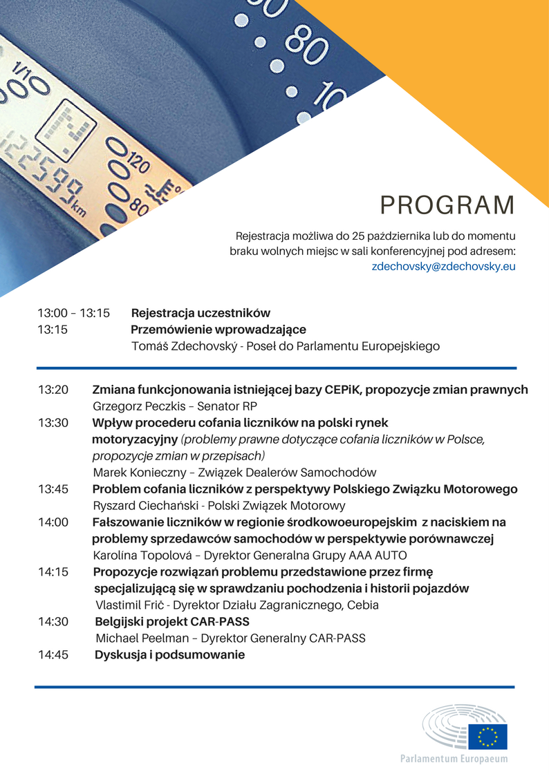 TomasZdechovsky's tweet photo. Fighting agains #odometerfraud is still in process. / Powstrzymac proceder cofania Liczników - Monday in #Poland #carpol #carpass https://t.co/g32WbIHkaX