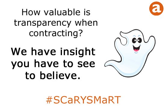aptitudeLLC's tweet photo. Countdown to Halloween with us to see how we are helping #healthcare providers &amp; suppliers execute #SCaRYSMaRT #supplychain contracts https://t.co/yvc0y5PauN