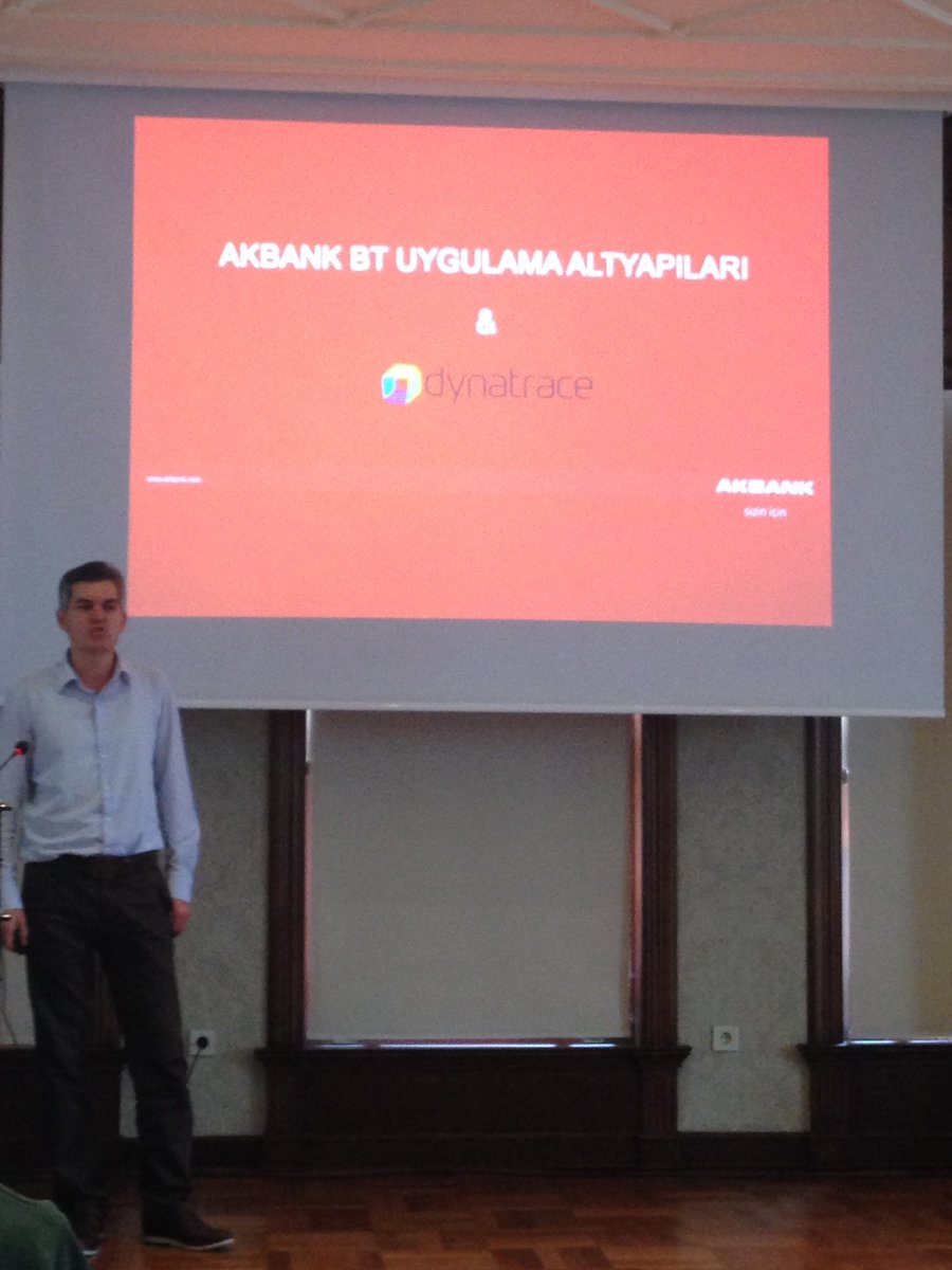 Asseco_SEE's tweet photo. We thank our valuable customer Akbank for explaining #dynatrace experience at #perform2017 #istanbul @Dynatrace https://t.co/FHOifmH8Zt