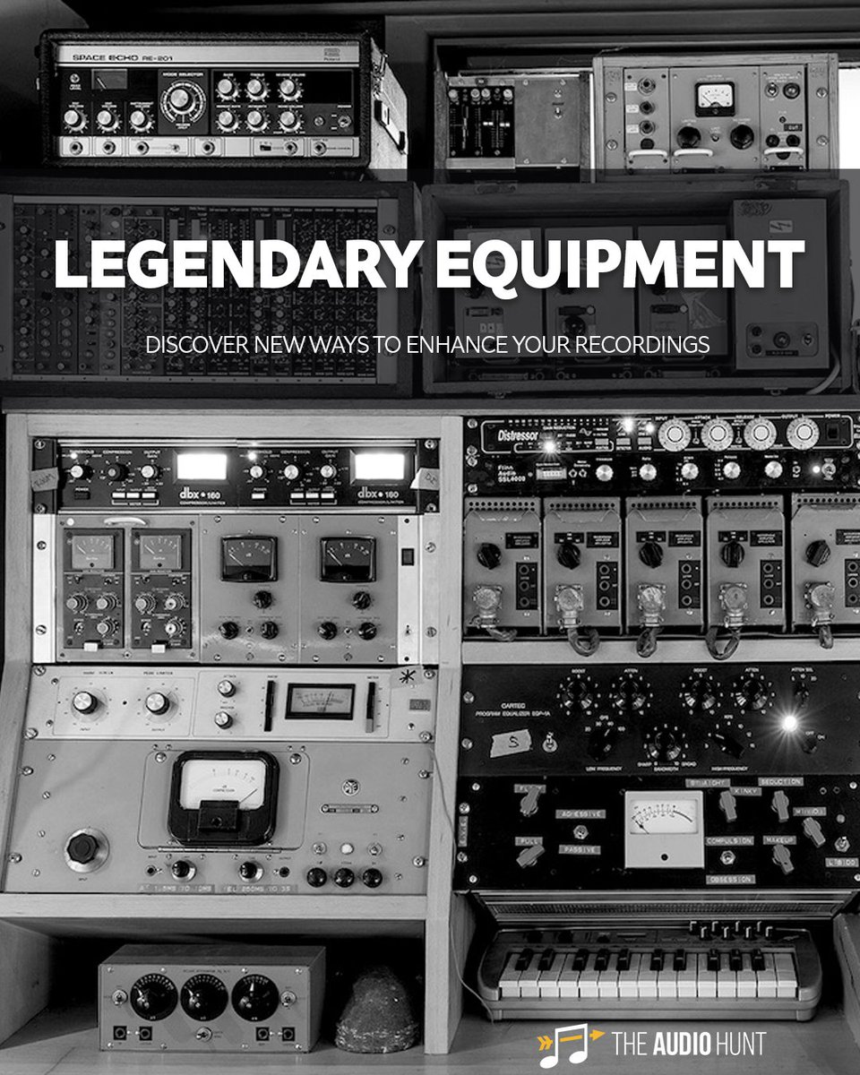 Discover new ways to enhance your recordings - Audio Hunt offers you all the equipment you've been looking for - ow.ly/vau730g8C8N