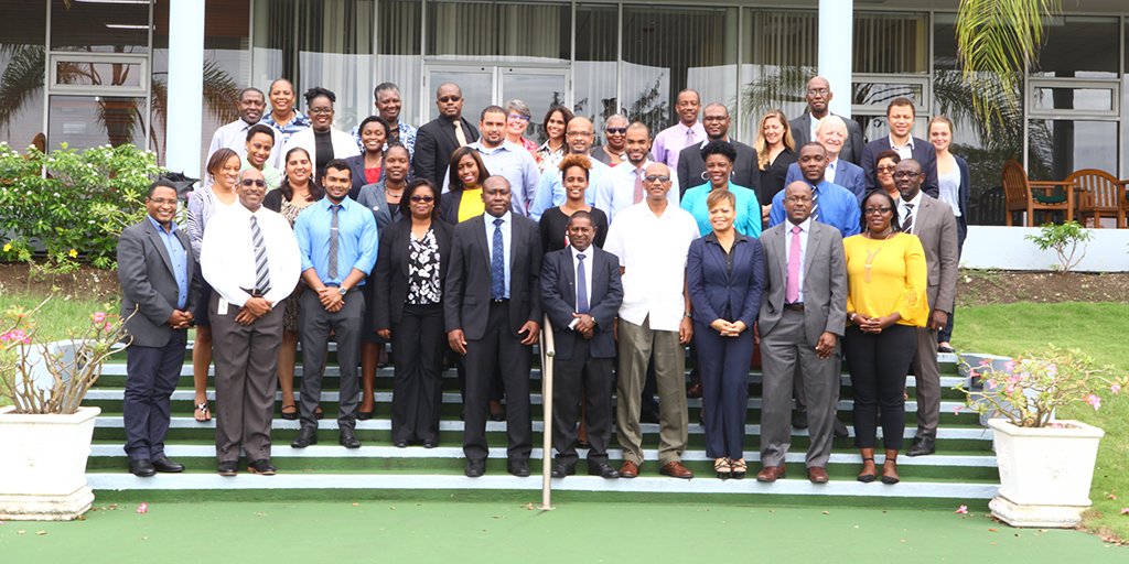Caribank's tweet photo. .@adaptationfund thanks for co-hosting this workshop with us. Great insights on designing and implementing climate adaption projects. https://t.co/slOolTx2Xi