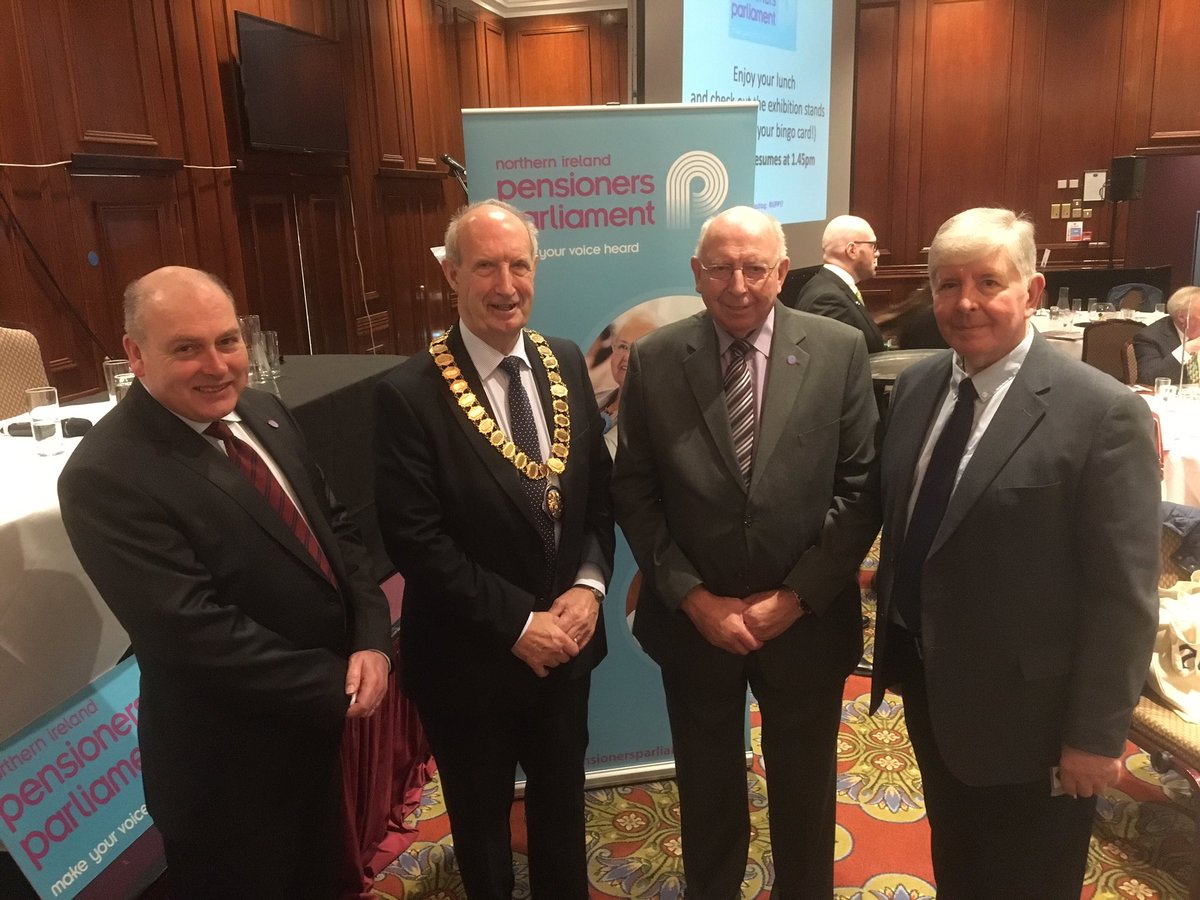arnold_hatch's tweet photo. With Aemonn Donaghy. CEO of Age Sector Platform #NIPP17 and Nixon member from Portadown @flahertycom @uuponline #nilga https://t.co/af3t7fAvUE