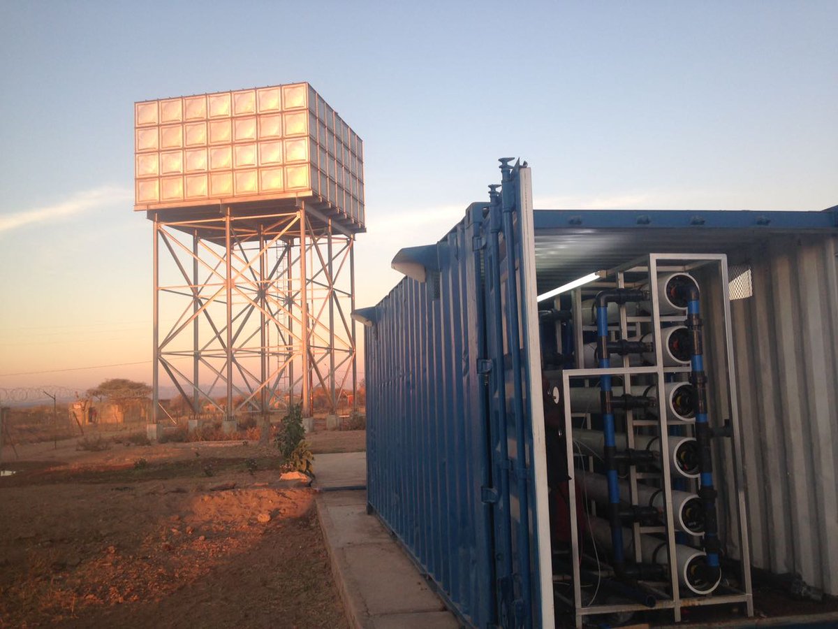 resotec01's tweet photo. Our water purification package plants changes  peoples lives who'd normally walk many kilometers to find water. Water is life. https://t.co/oiKSiZvMX8