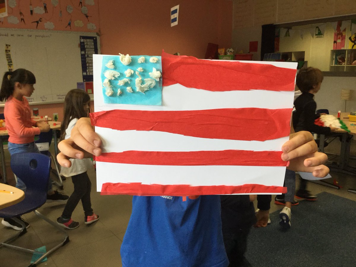 We made flags for our #culturemuseum to show where we’re from! 8 different countries in our class. What country are you from?