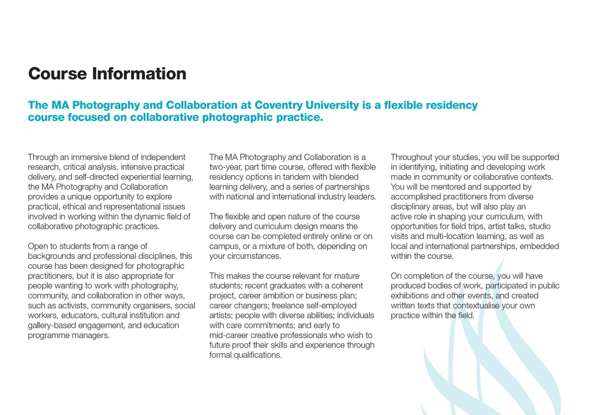 gemmarose_t's tweet image. V. proud of the MA Photography &amp;amp; Collaboration I wrote with @Anthony_Luvera. More info coming soon but details here: asocialpractice.com/ma-photography…