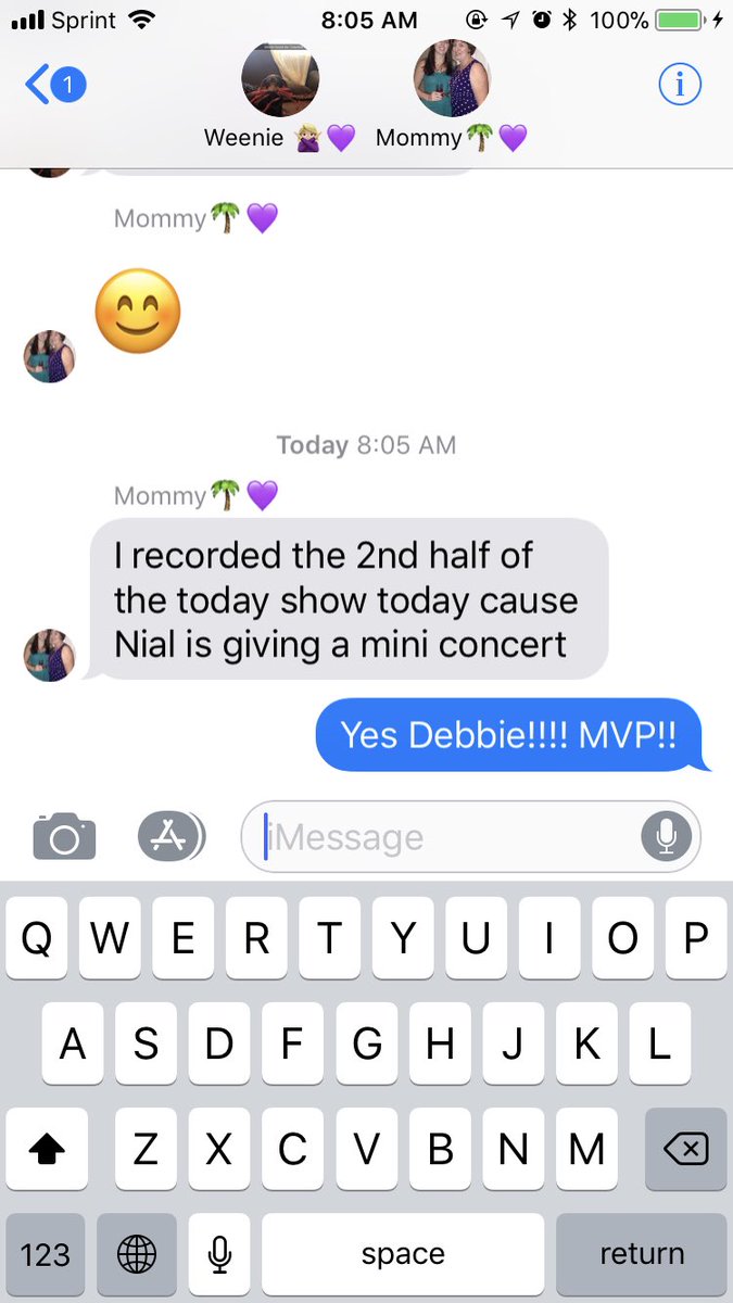 collwitt15's tweet photo. I don’t deserve my mom. @NiallOfficial even my mom loves you #flickeralbum #lifewithdeb https://t.co/VH43NXn5QD