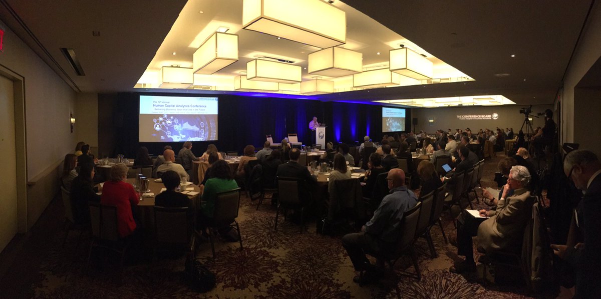 kbehzad's tweet photo. 12th Human Capital #Analytics by @ConferenceBoard kicking off this morning - great companies in audience &amp; speaking #tcbhca #DataToDecide https://t.co/XbWr9gOb81