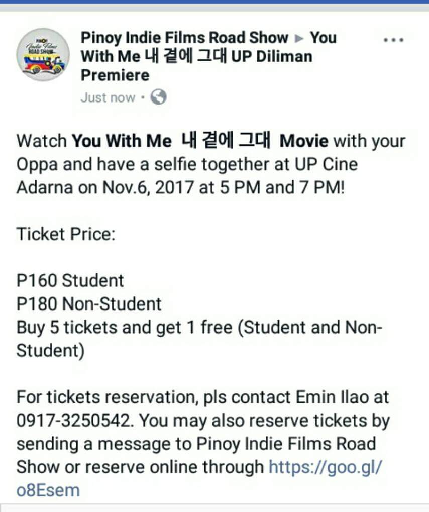 norfer1828's tweet image. If you have time my Minion siblings, please reserves a ticket now. And see you all on November 6. 💛💛💛

#YouWithMe #YouWithMeMovie #DevHyun