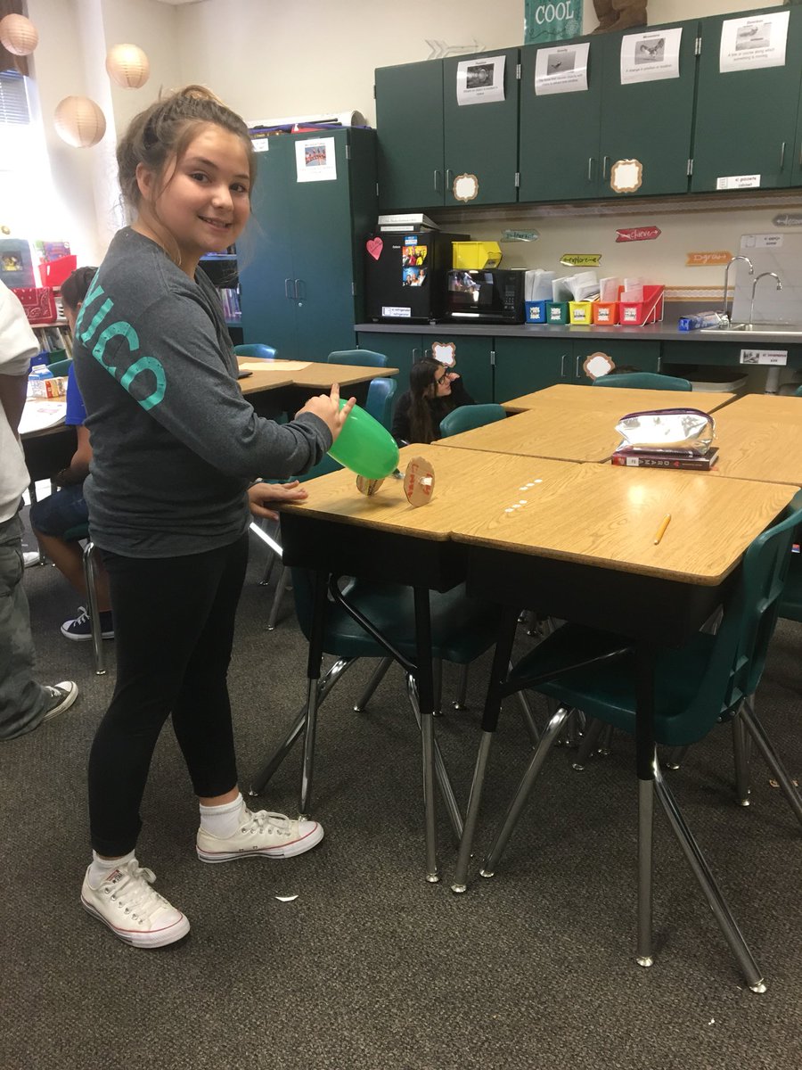 ltdallman's tweet photo. Students design their own experiments to test force! They knocked it out of the park!! Love their creativity!! #whywisd #jseguinelem https://t.co/60c5lfgL6e