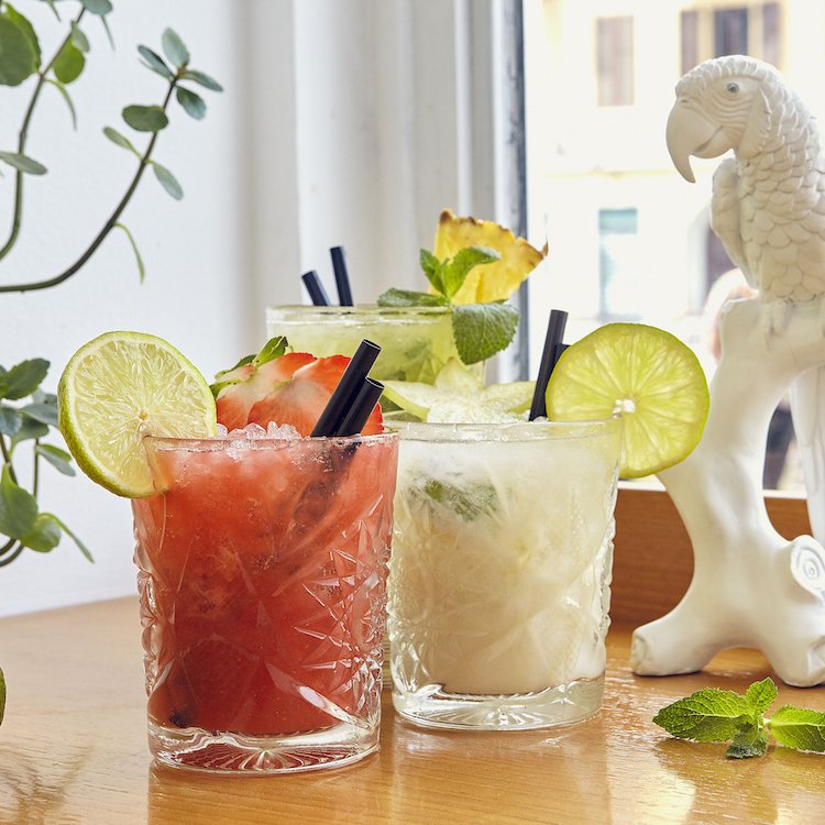 Brazilian and Japanese flavours collide in a thrilling fusion <a href="/temakinho/">Temakinho</a> - and that means caipirinhas and sake, too...