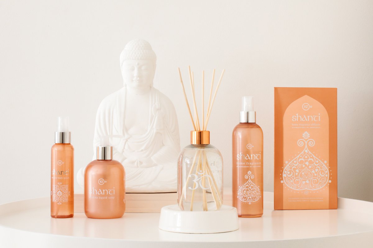 La línea Shanti de VZ fue creada para ayudarte a alcanzar la paz interior.
La linea de siempre, con una nueva presentación. 
¡Conócela!