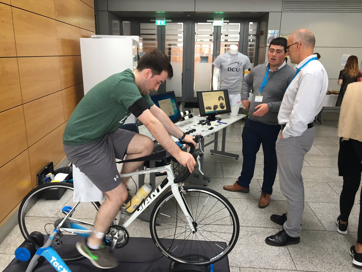 McCaulMV's tweet photo. Here we go again #sweatingforscience @insight_centre @DublinCityUni @ShimmerSensing @nrf @ARC_ACES #OWSD2017 https://t.co/v8lPpxA0Qr