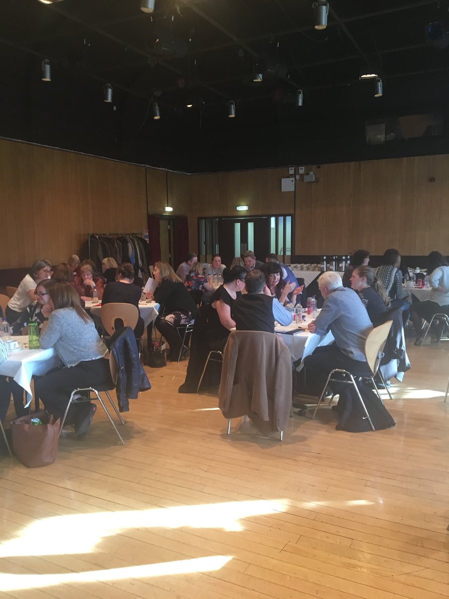 fct_ceo's tweet photo. #leadingON @onfife lots of energy and animated discussion about the leadership scenarios..... what would YOU do??!! https://t.co/cnWvniB0P6