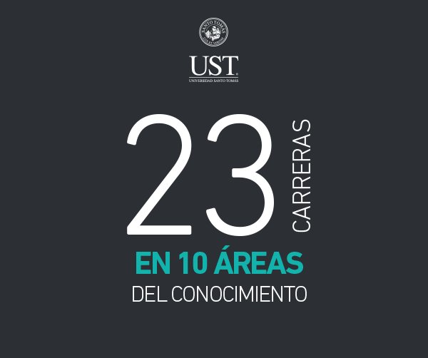 SantoTomas_ST's tweet photo. Universidad Santo Tomás se destaca por carreras en 10 áreas del conocimiento. https://t.co/bgqXmtPH8n