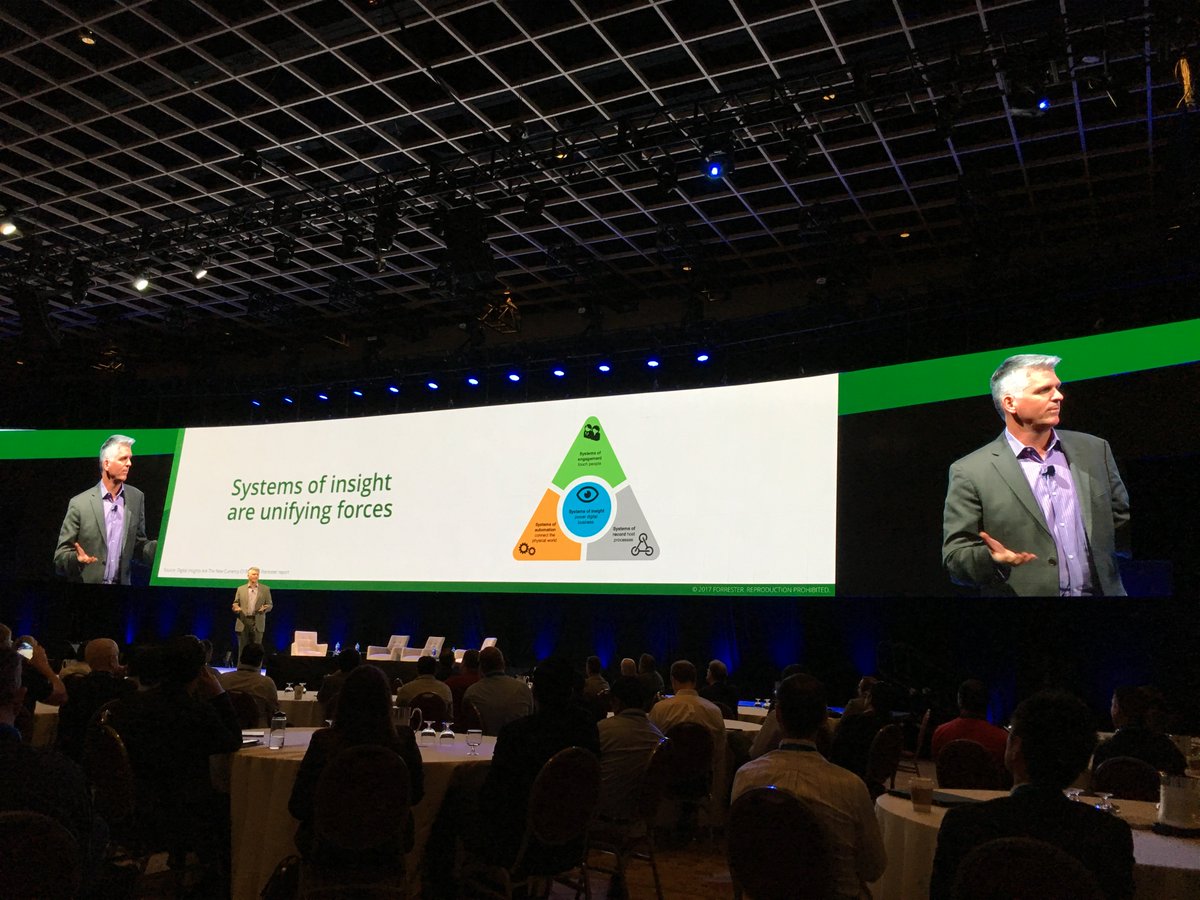 PentahoUX's tweet photo. @practicingEA @forrester sharing expertise &amp; insight on #DigitalTransformation on main stage at #Pworld17 https://t.co/owy9gIG4RC