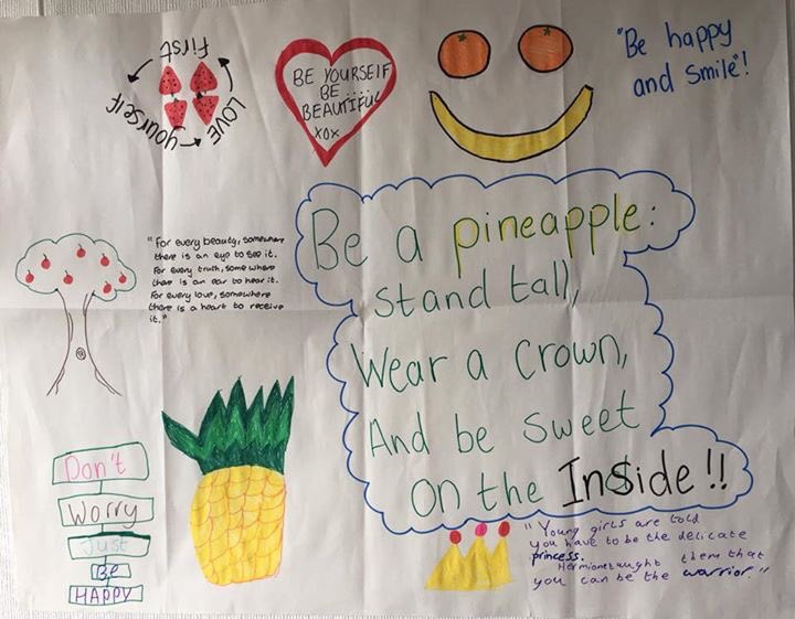 Glow_NI's tweet photo. Loved these inspirational quotes & role model qualities. #Selfesteem #Lilyprogramme #GLOW https://t.co/kY4p5KLqPr