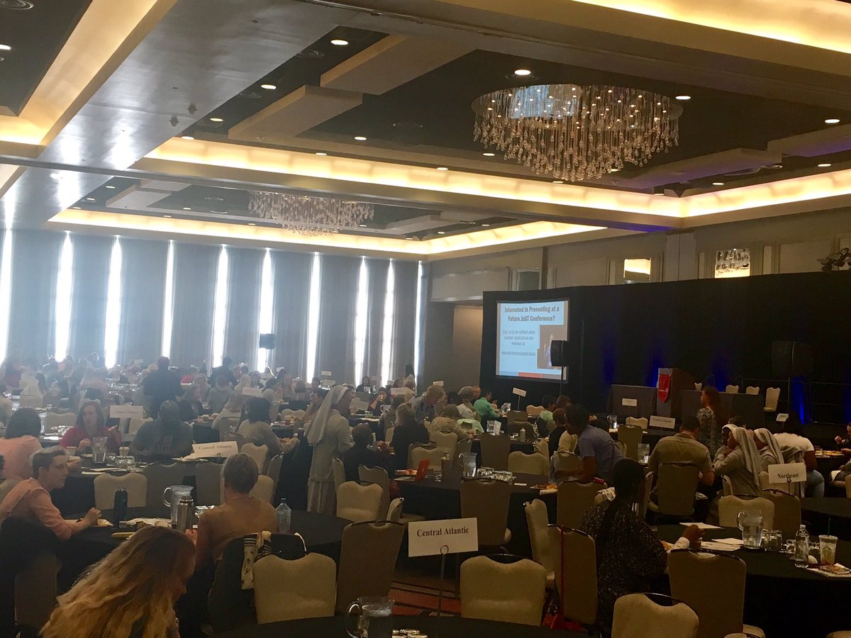 SharedHope's tweet photo. Good Morning! It's the final day of #JuST2017. We're sitting by region this morning, a great chance to meet colleagues from your area! https://t.co/UDdQT15Org